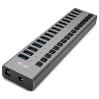 I-tec USB 3.0 Charging HUB 16 Port USB-Kombi-Hub Grau I-tec USB 3.0 Charging HUB 16 Port USB-Kombi-Hub Grau