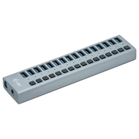 I-tec USB 3.0 Charging HUB 16 Port USB-Kombi-Hub Grau I-tec USB 3.0 Charging HUB 16 Port USB-Kombi-Hub Grau