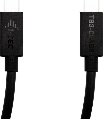 I-tec USB-C® Kabel USB-C® Stecker 1.50 m Schwarz TB3CBL150CM