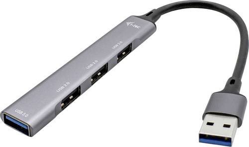 I-tec U3HUBMETALMINI4 USB-Hub 4 Port USB-A USB 3.0 5 GBit/s USB 3.0 Metal HUB 4 Port passive