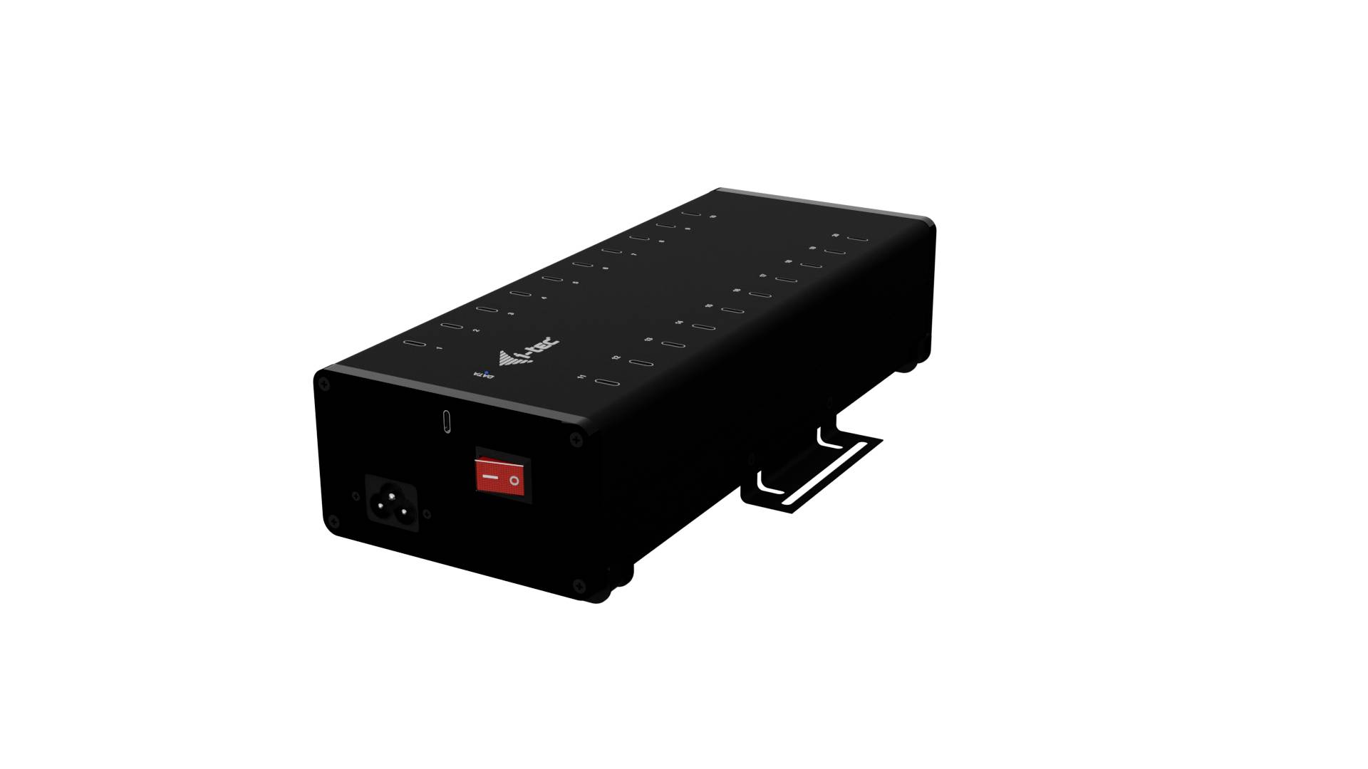 I-tec USB-C/USB-A Charging HUB 20 Port USB-Kombi-Hub Schwarz