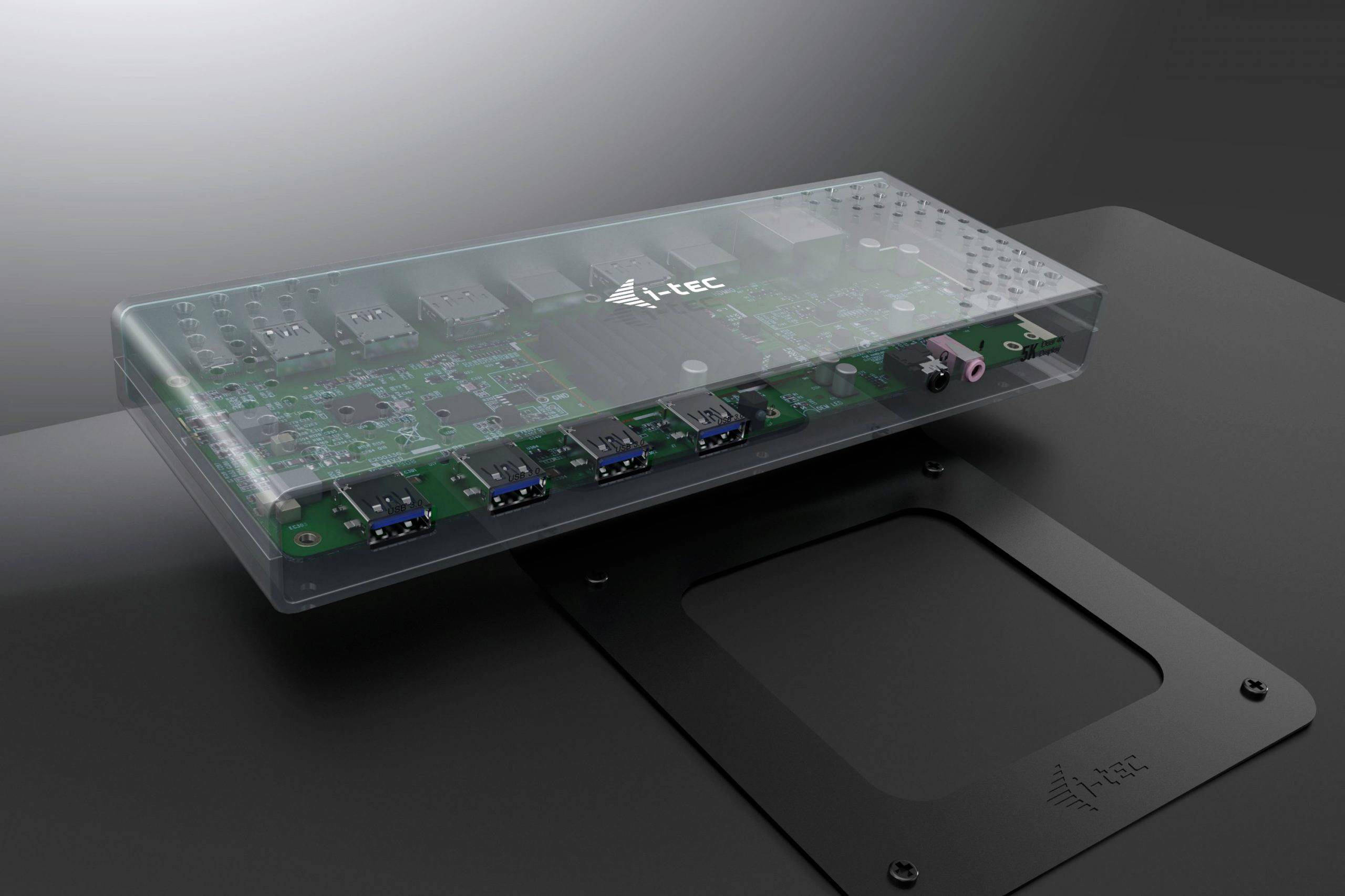 I-tec USB-C® Dockingstation USB 3.0/USB-C 5K Dualdock