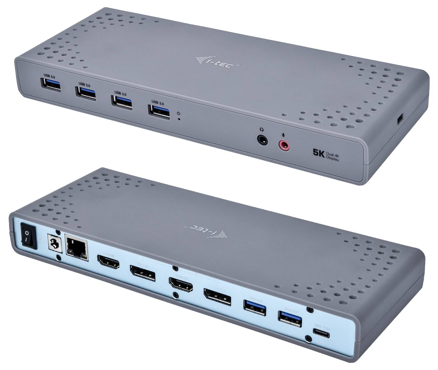 I-tec USB-C® Dockingstation USB 3.0/USB-C 5K Dualdock