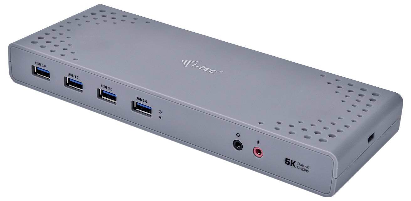 I-tec USB-C® Dockingstation USB 3.0/USB-C 5K Dualdock