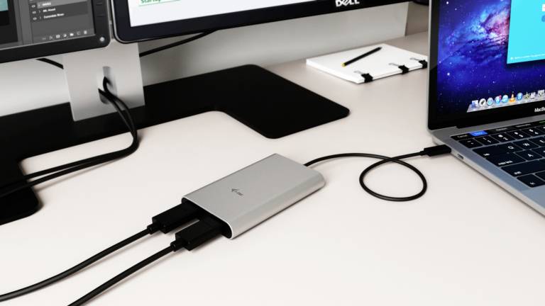 I-tec Thunderbolt™ 3 Adapter [1x Thunderbolt 3 - 2x DisplayPort] THUNDERBOLT 3 Dual DP VideoAdapter 0m