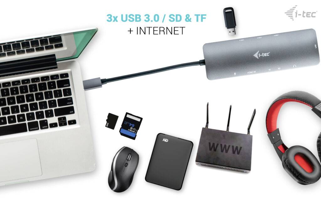 I-tec USB-C® Dockingstation USB C MetalNanoDock 4K HDMI+PD100W