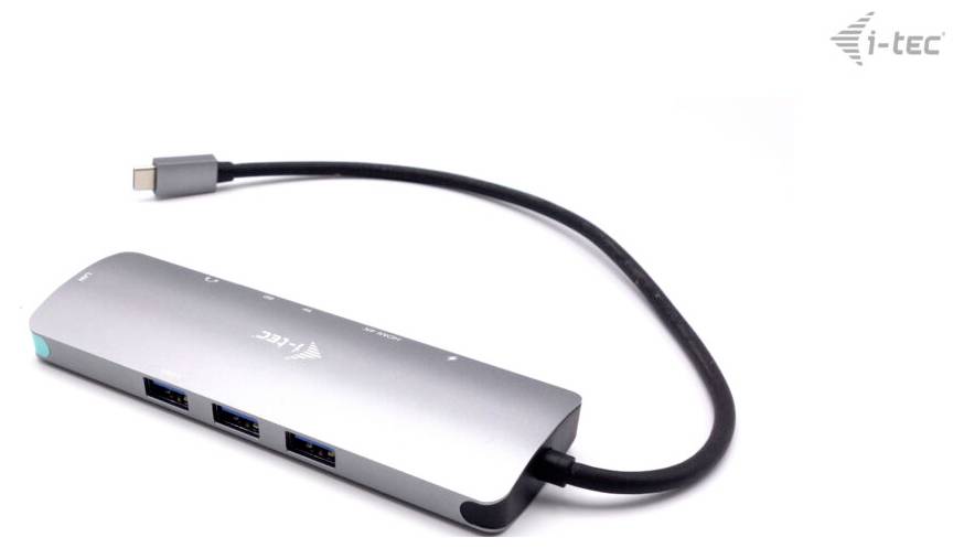 I-tec USB-C® Dockingstation USB C MetalNanoDock 4K HDMI+PD100W