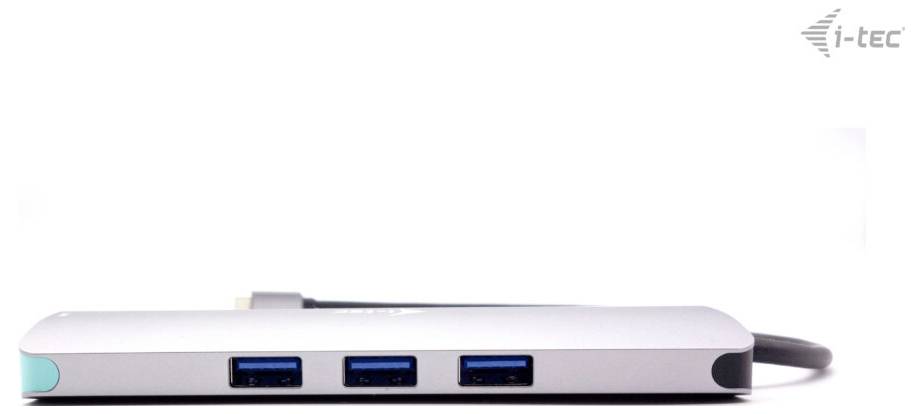 I-tec USB-C® Dockingstation USB C MetalNanoDock 4K HDMI+PD100W