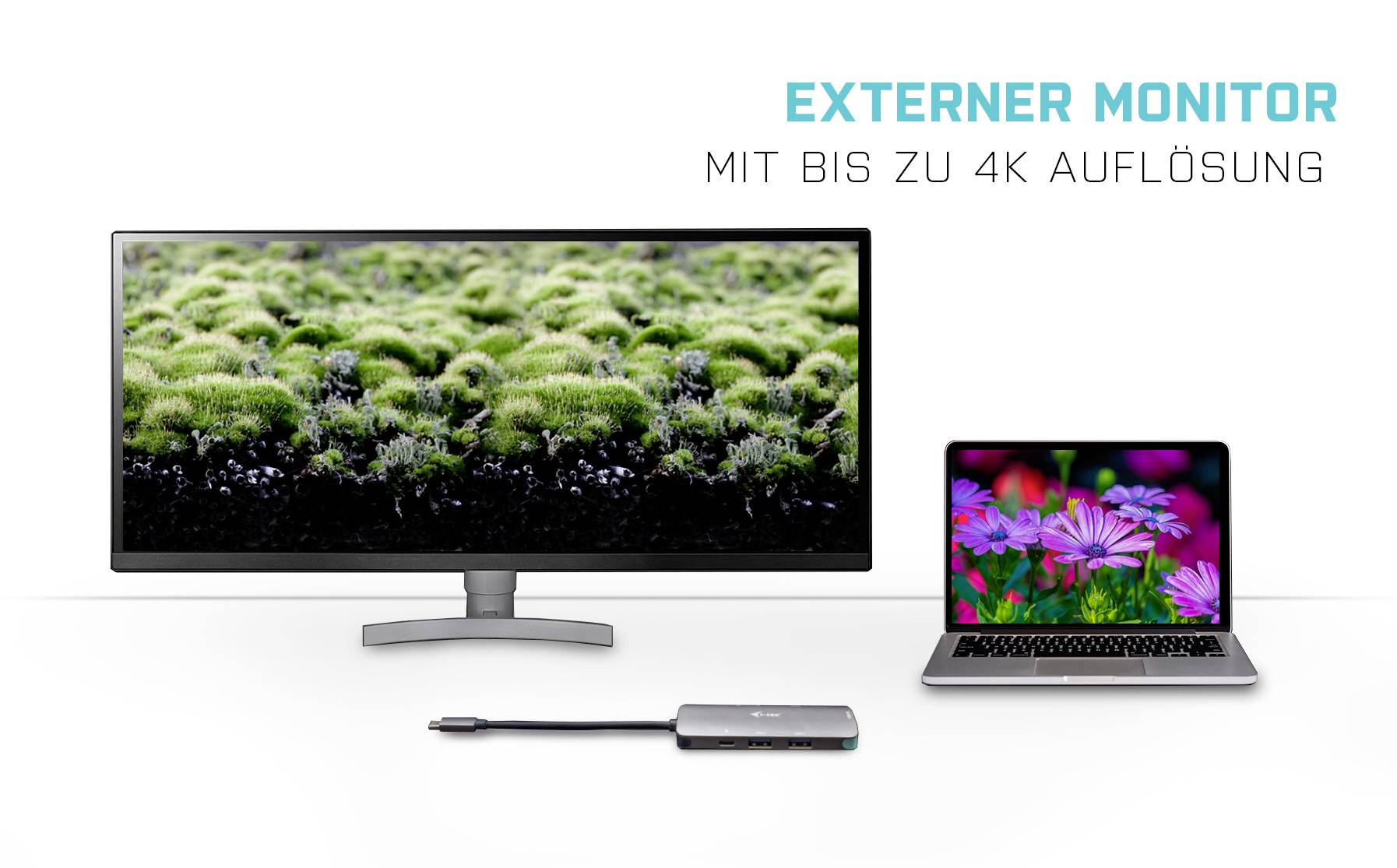 I-tec USB-C® Dockingstation USB C MetalNanoDock 4K HDMI+PD 60W