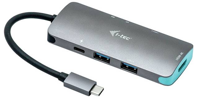 I-tec USB-C® Dockingstation USB C MetalNanoDock 4K HDMI+PD 60W