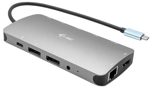 I-tec USB-C® Dockingstation USB-C Metal Nano Dock 3xDisplay+PD