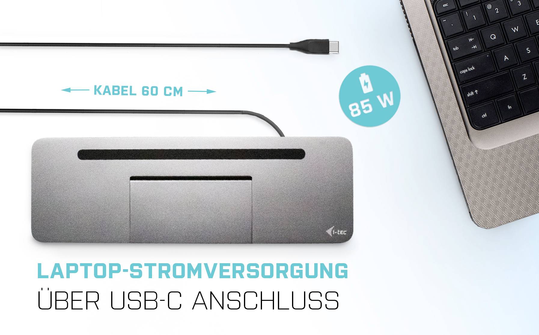 I-tec USB-C® Dockingstation USB-C Metal Dock 3xDisplay+PD