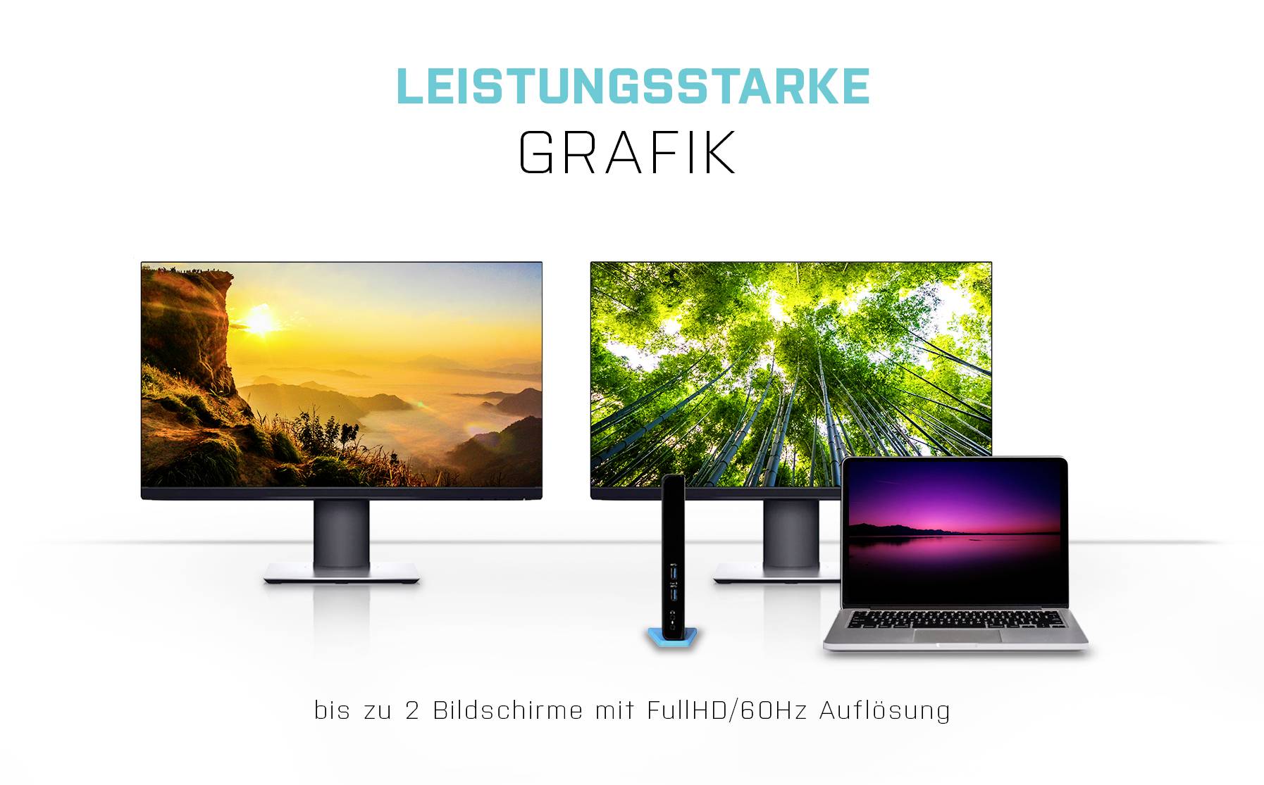 I-tec USB-C® Dockingstation USB 3.0 Dual HDMI Docking Station