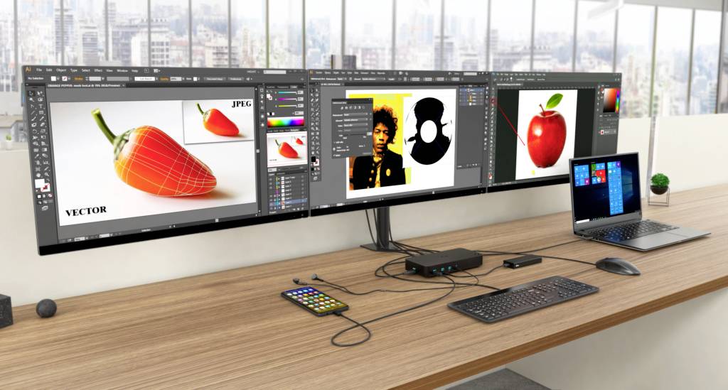 I-tec USB-C® Dockingstation USB 3.0/USB-C/Thunderbolt 3x 4K DS