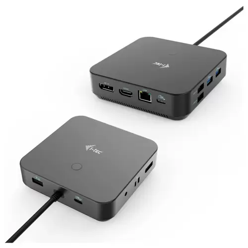 I-tec USB-C® Dockingstation USB-C HDMI Dual DP Docking Station with Power Delivery 100W USB-C® Power Delivery I-tec USB-C® Dockingstation USB-C HDMI Dual DP Docking Station with Power Delivery 100W USB-C® Power Delivery