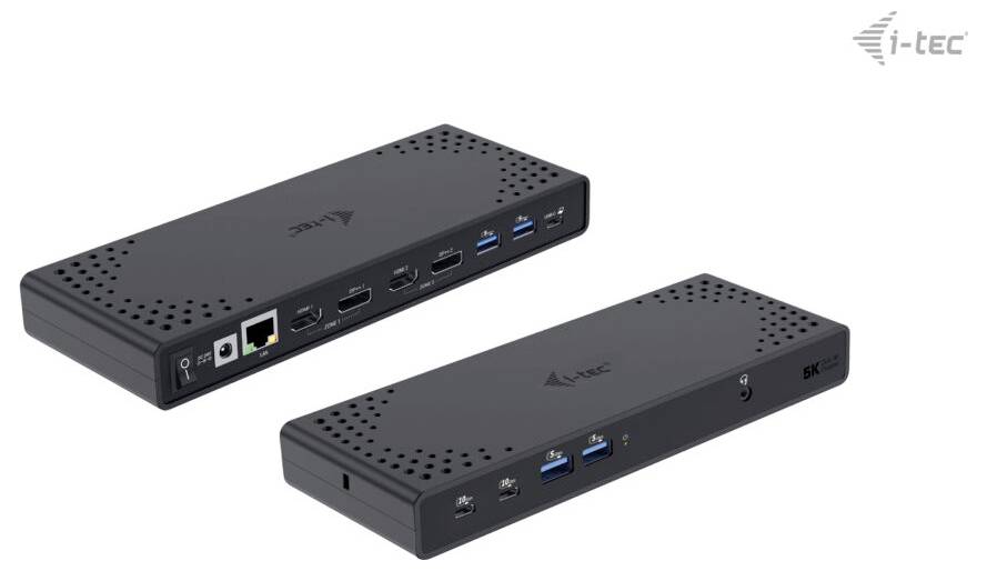 I-tec USB-C® Dockingstation USB3.0/USB-C/Thunderbolt DualDS+PD