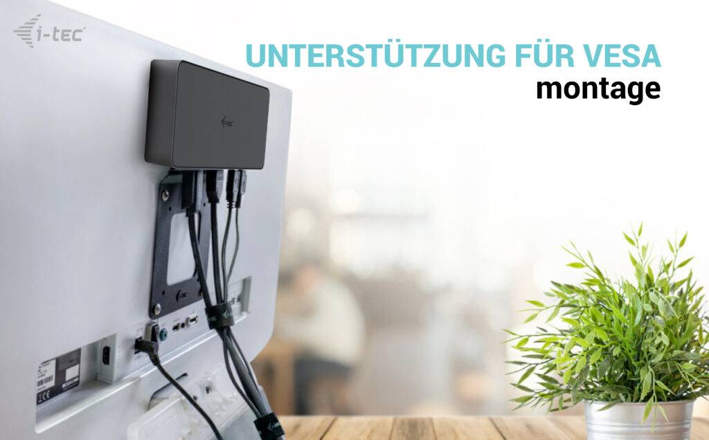 I-tec USB-C® Dockingstation USB3.0/USB-C/TB 2x4K Pro Dock