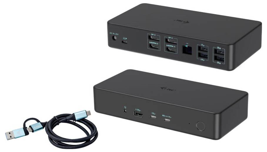 I-tec USB-C® Dockingstation USB3.0/USB-C/TB 2x4K Pro Dock