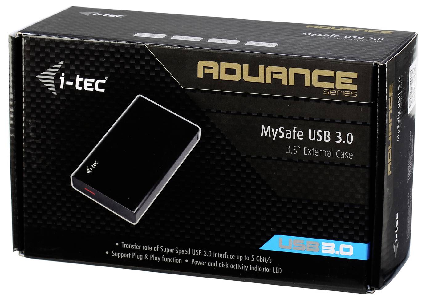 I-tec MYSAFE35U401 SATA-Festplatten-Gehäuse USB
