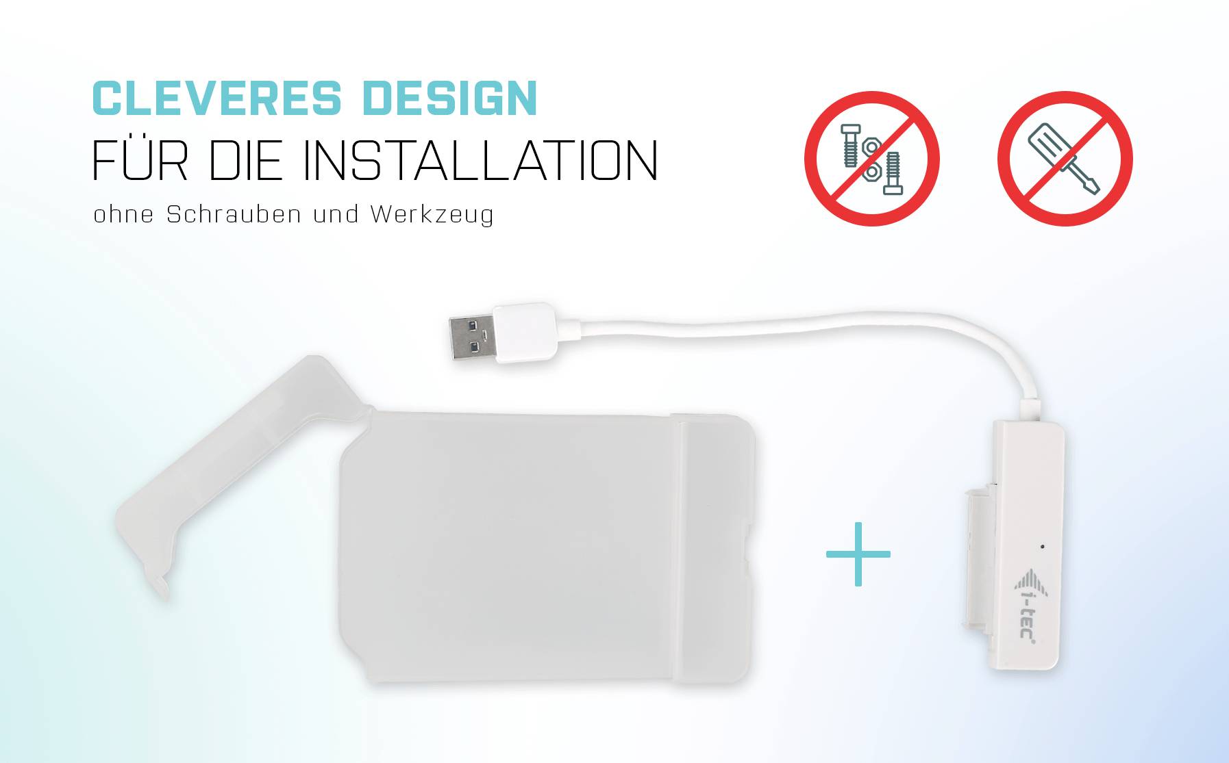 I-tec MYSAFEU314 SATA-Festplatten-Gehäuse USB
