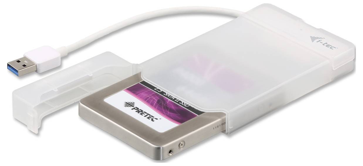 I-tec MYSAFEU314 SATA-Festplatten-Gehäuse USB