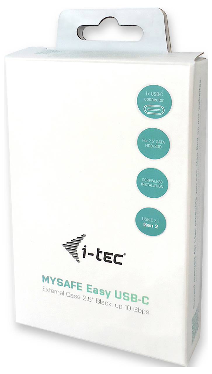 I-tec C31MYSAFEU313 SATA-Festplatten-Gehäuse USB