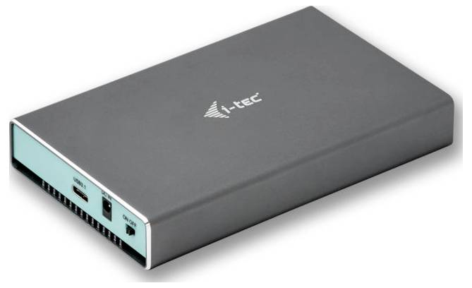 I-tec MySafe Dual M.2 SSD-Gehäuse USB-C® (USB 3.1 Gen 2) 10 GBit/s M.2 SATA 2280 CAMYSAFEDUALM2