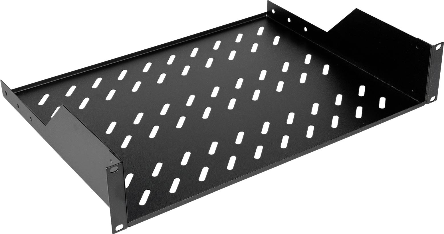 Roline 26.21.0021 19 Zoll Netzwerkschrank-Fachboden Schwarz