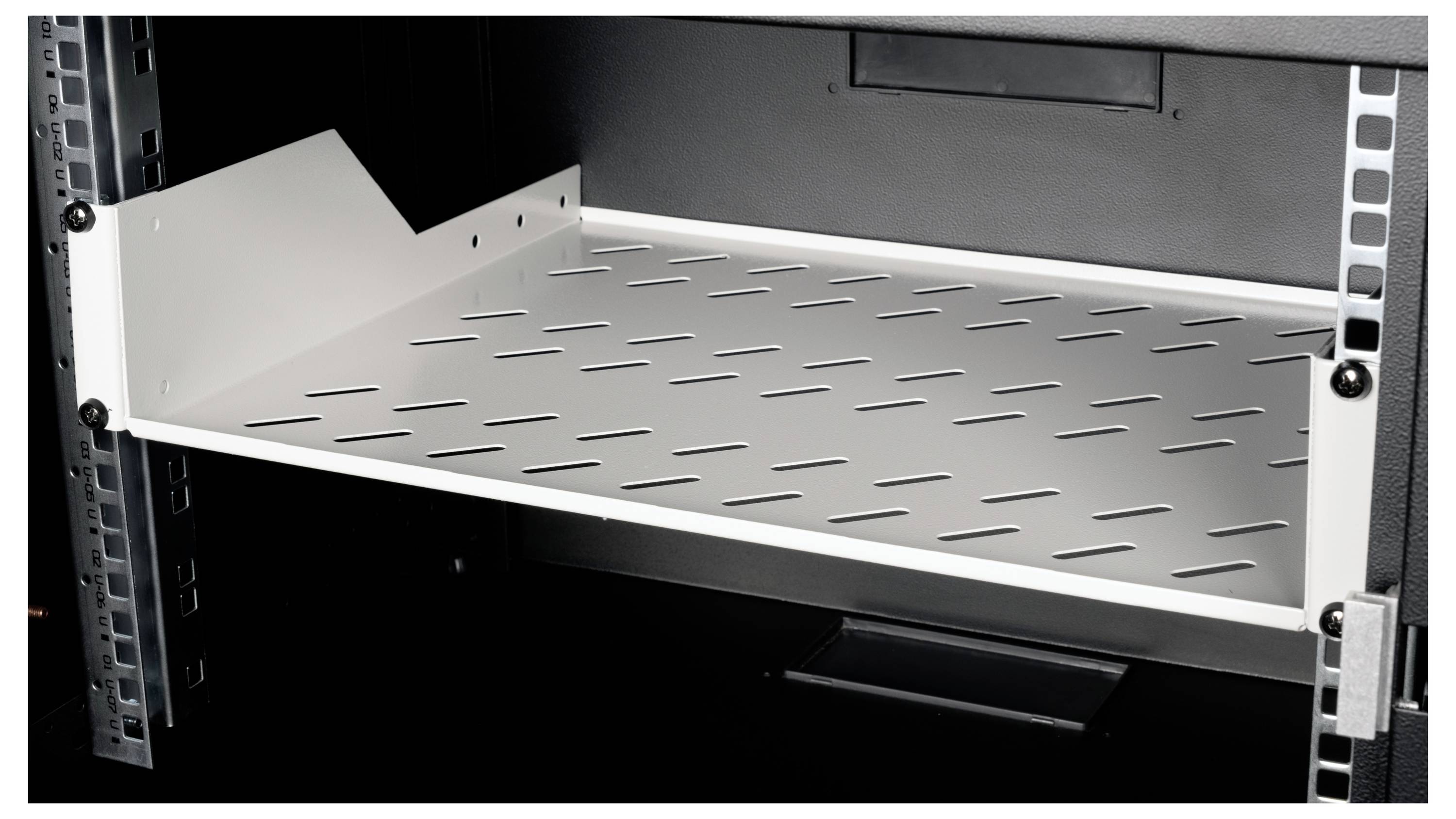 Roline 26.21.0191 19 Zoll Netzwerkschrank-Fachboden Grau