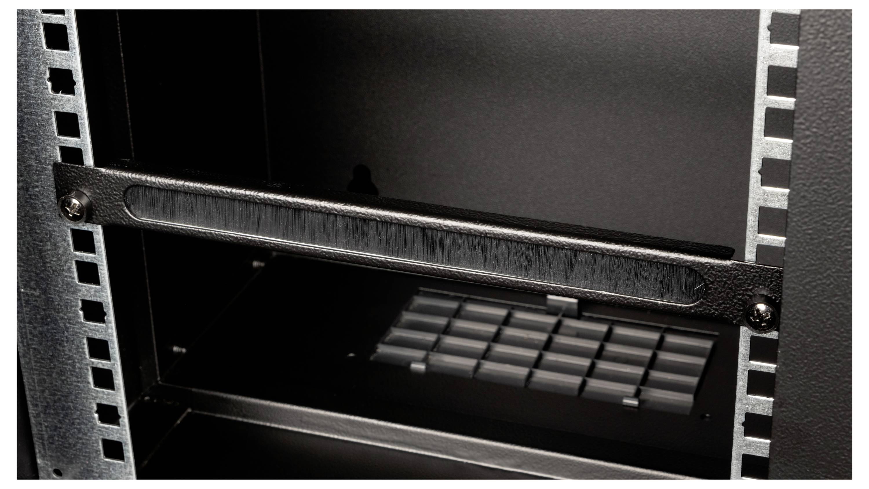 Roline 26.21.0027 10 Zoll Netzwerkschrank-Kabelführung Schwarz