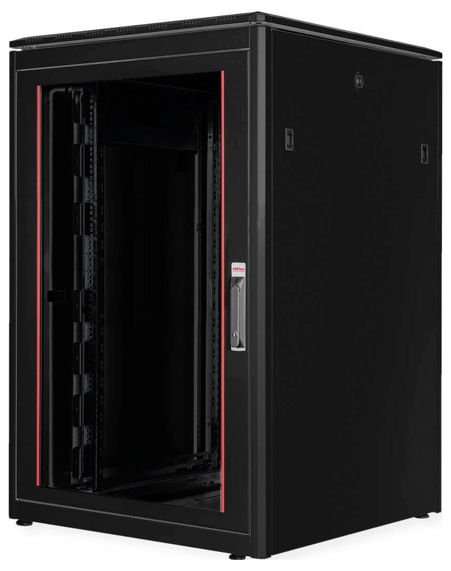 Roline 26.21.0220 19 Zoll Netzwerkschrank (B x H x T) 600 x 1164 x 800mm Schwarz
