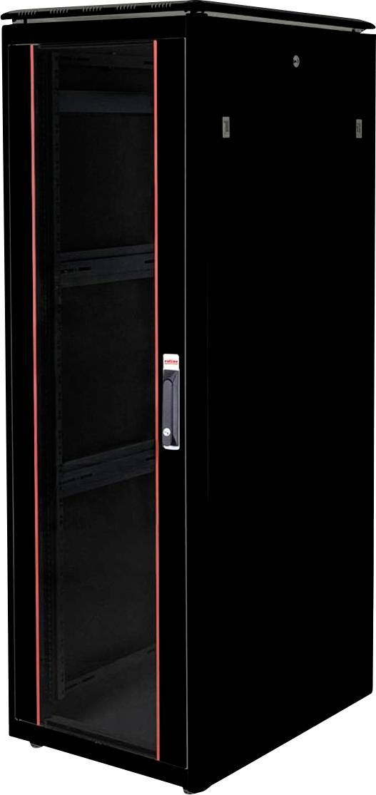 Roline 26.21.0229 19 Zoll Netzwerkschrank (B x H x T) 600 x 1786 x 800mm Schwarz