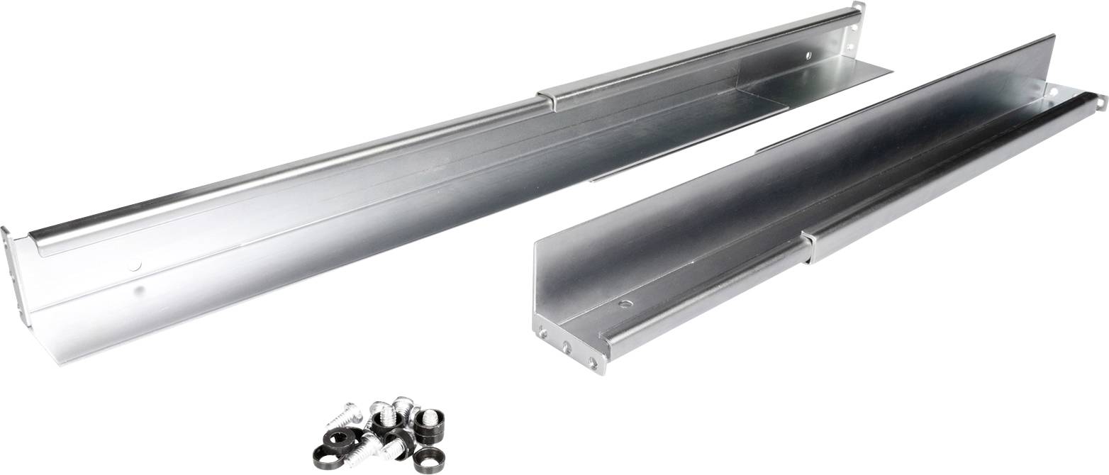 Roline 26.21.0114 19 Zoll Netzwerkschrank-Gleitschienen Silber