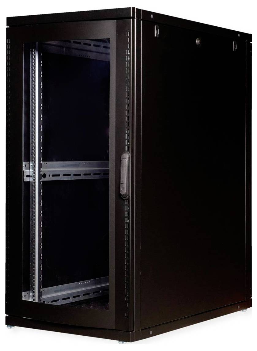 Roline 26.21.0148 19 Zoll Serverschrank (B x H x T) 600 x 1260 x 1000mm Schwarz