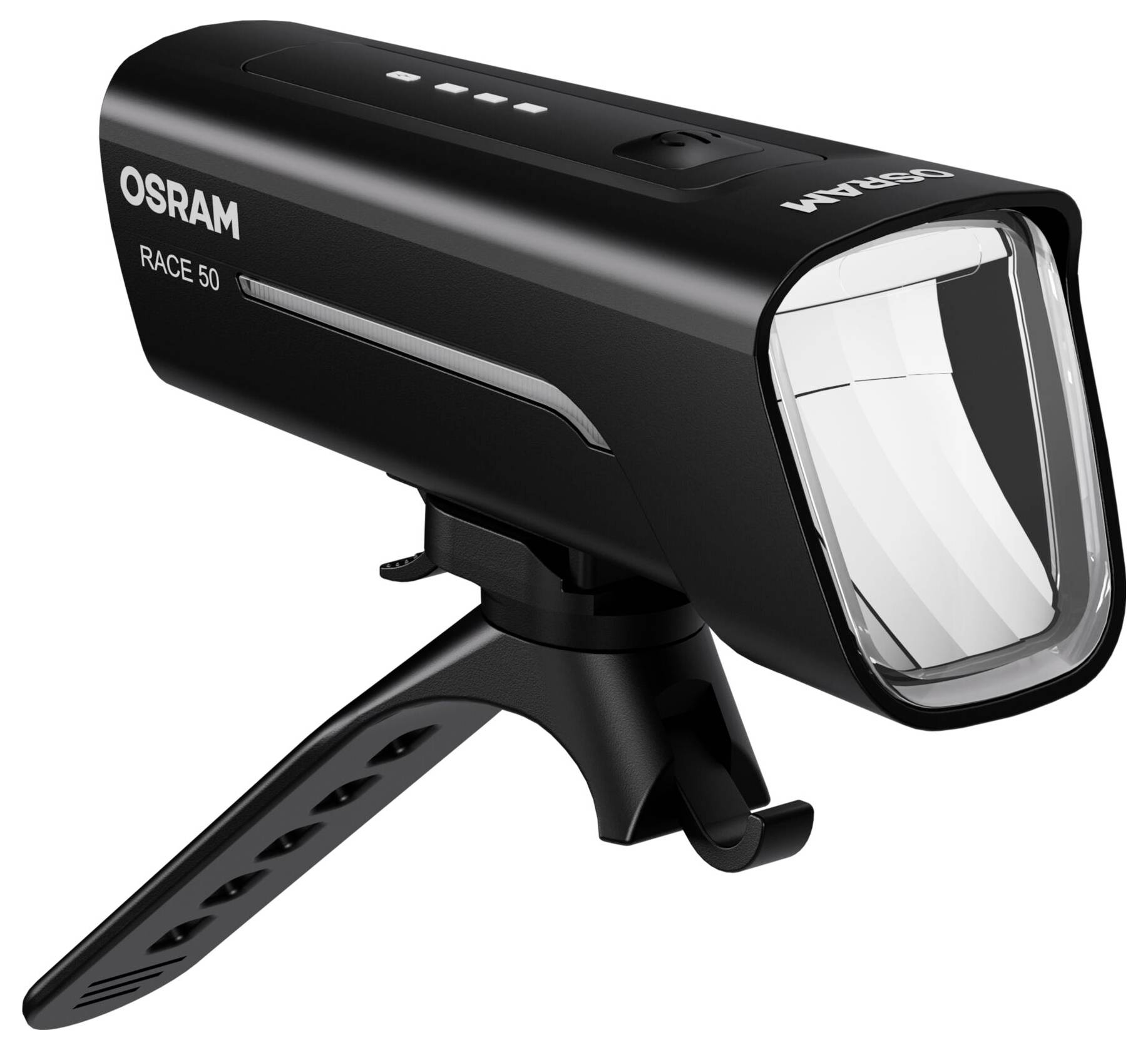 Osram Automotive Fahrradbeleuchtung Set RACE 50 SET LED akkubetrieben Schwarz