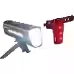 Osram Automotive Fahrradbeleuchtung Set RACE 80 SET LED akkubetrieben Schwarz Osram Automotive Fahrradbeleuchtung Set RACE 80 SET LED akkubetrieben Schwarz