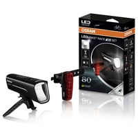 Osram Automotive Fahrradbeleuchtung Set RACE 80 SET LED akkubetrieben Schwarz Osram Automotive Fahrradbeleuchtung Set RACE 80 SET LED akkubetrieben Schwarz