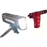 Osram Automotive Fahrradbeleuchtung Set RACE 100 SET LED akkubetrieben Schwarz Osram Automotive Fahrradbeleuchtung Set RACE 100 SET LED akkubetrieben Schwarz