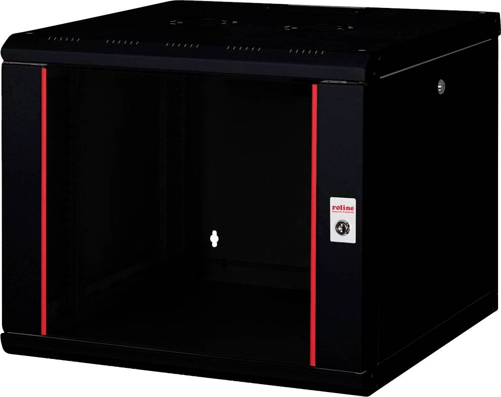 Roline 26.21.0173 19 Zoll Wandgehäuse (B x H x T) 600 x 505 x 600mm Schwarz