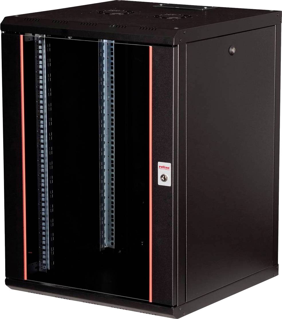 Roline 26.21.0177 19 Zoll Wandgehäuse (B x H x T) 600 x 818 x 600mm Schwarz