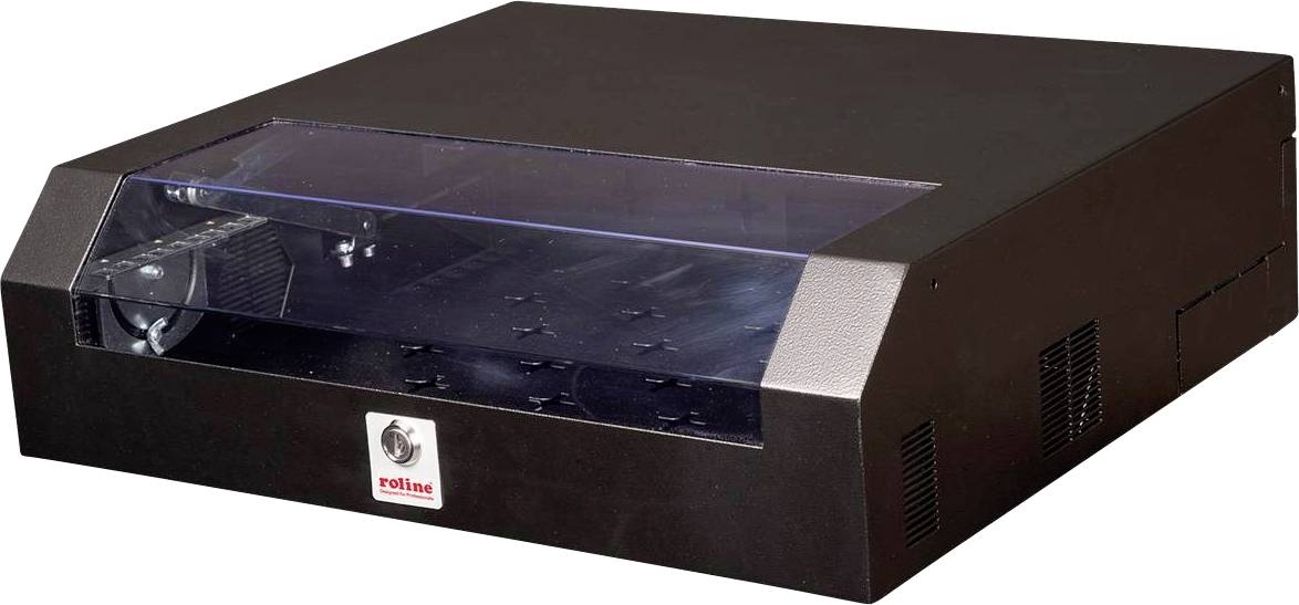 Roline 26.21.0185 19 Zoll Wandgehäuse (B x H x T) 500 x 475 x 475mm Schwarz