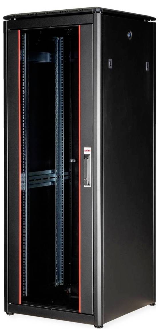 Roline 26.21.0225 19 Zoll Netzwerkschrank (B x H x T) 600 x 1609 x 600mm Schwarz