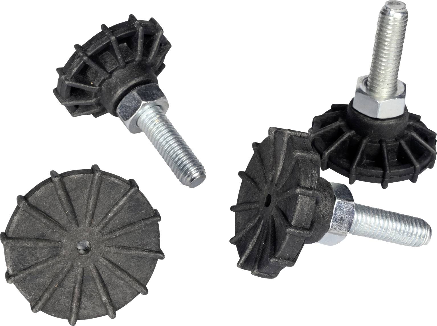 Roline 26.21.0078 19 Zoll Netzwerkschrank-Nivellierfuß Mehrfarbig