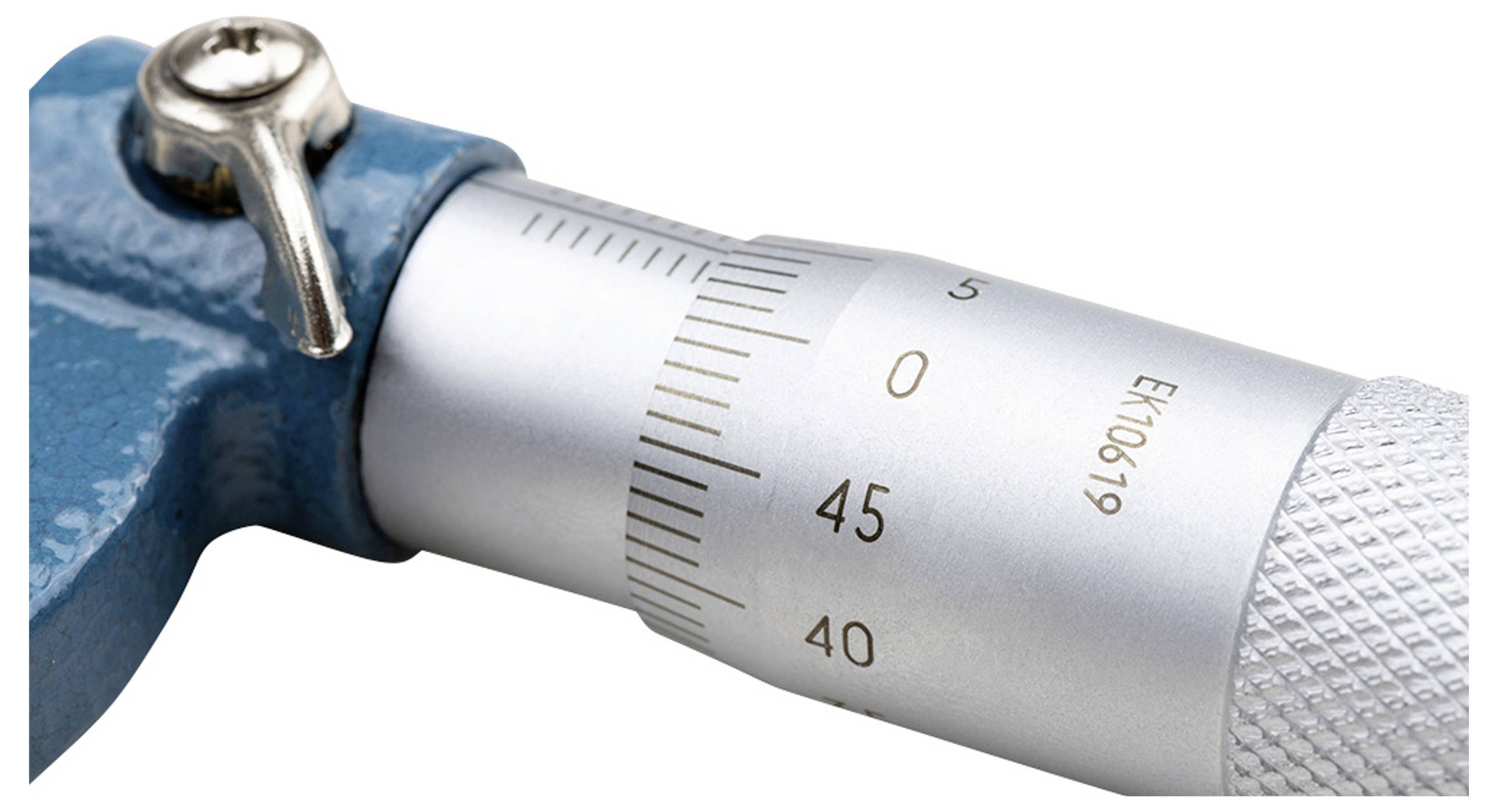 Dasqua 4111-8206 Bügelmessschrauben-Set mit Kontrollmaß 0 - 75mm DIN 863