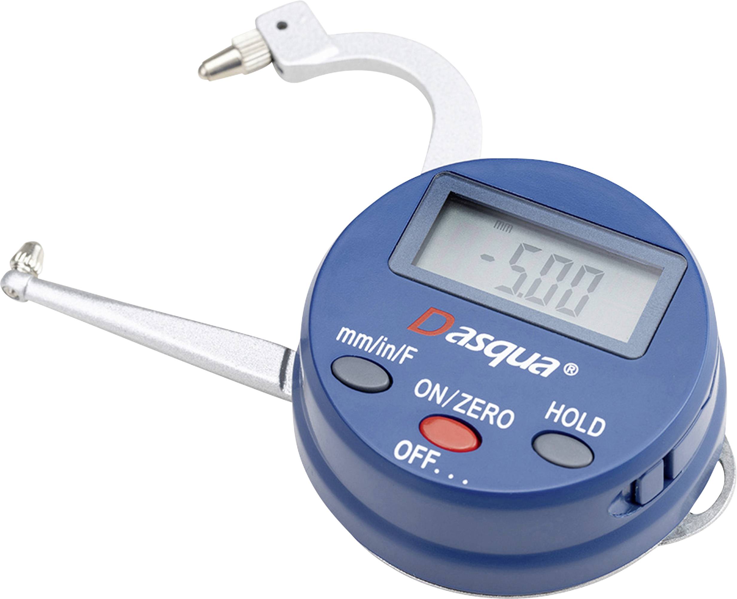 Dasqua 2140-8105 Digitales Dickenmessgerät mit digitaler Anzeige 25mm