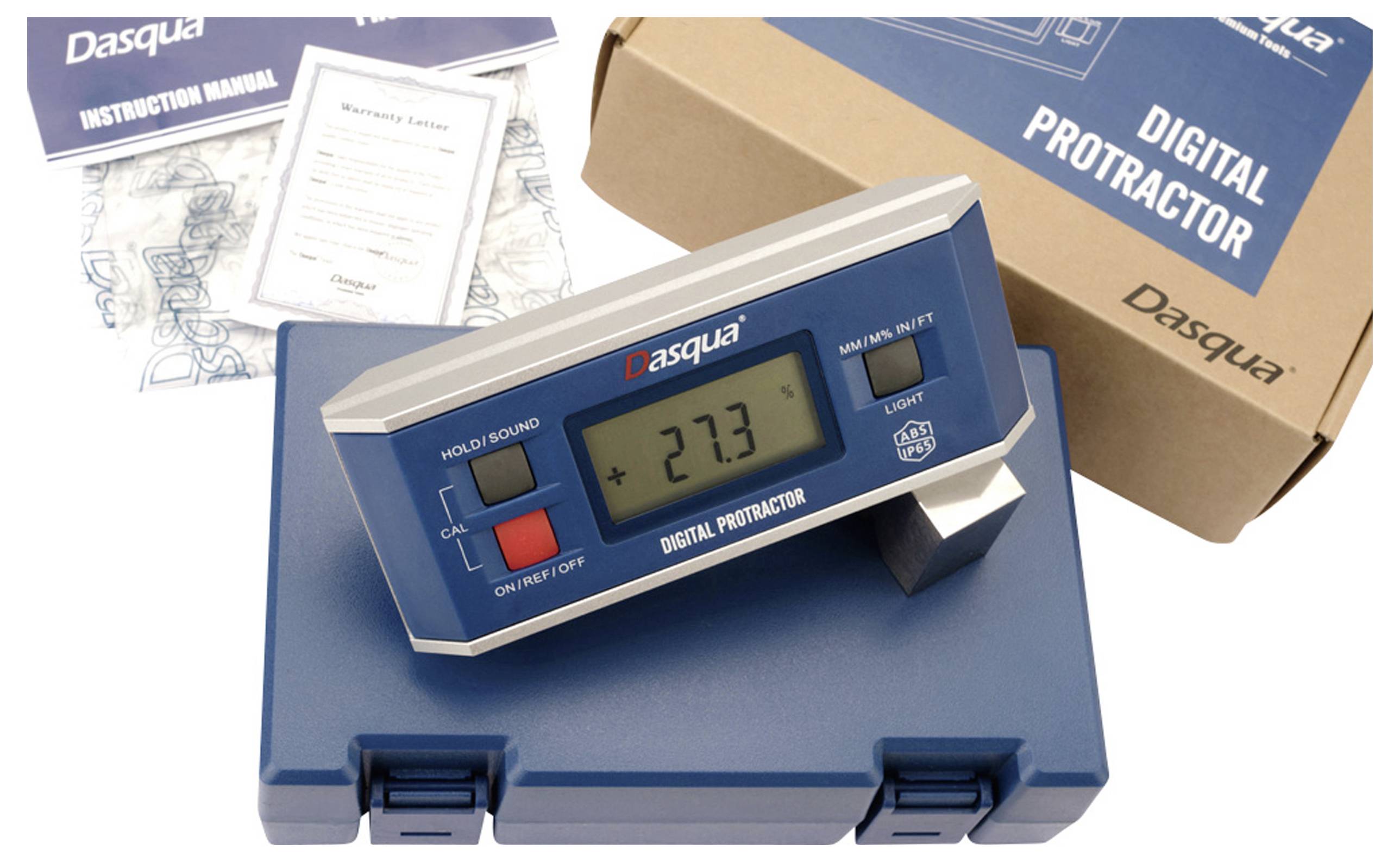 Dasqua 8400-0005 Digitaler Winkelmesser