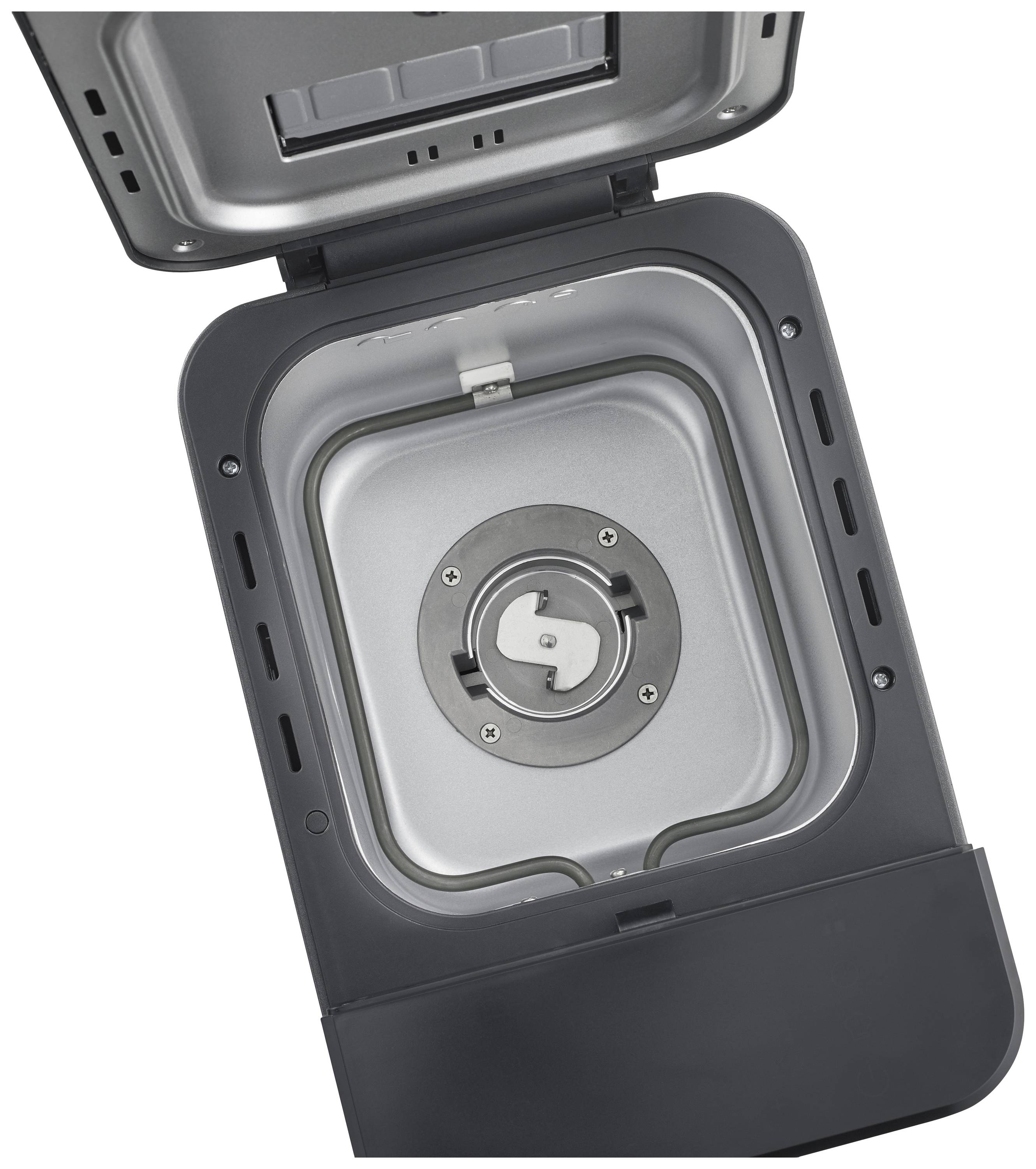 Graef BA806EU Brotbackautomat Antihaftbeschichtung, Timerfunktion 750g Eisenglimmer (seidenmatt), Grau