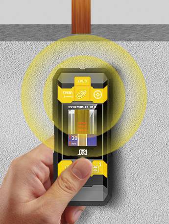 CAT 4in1 Laser-Entfernungsmesser inkl. Kreuzlinienlaser 40 m