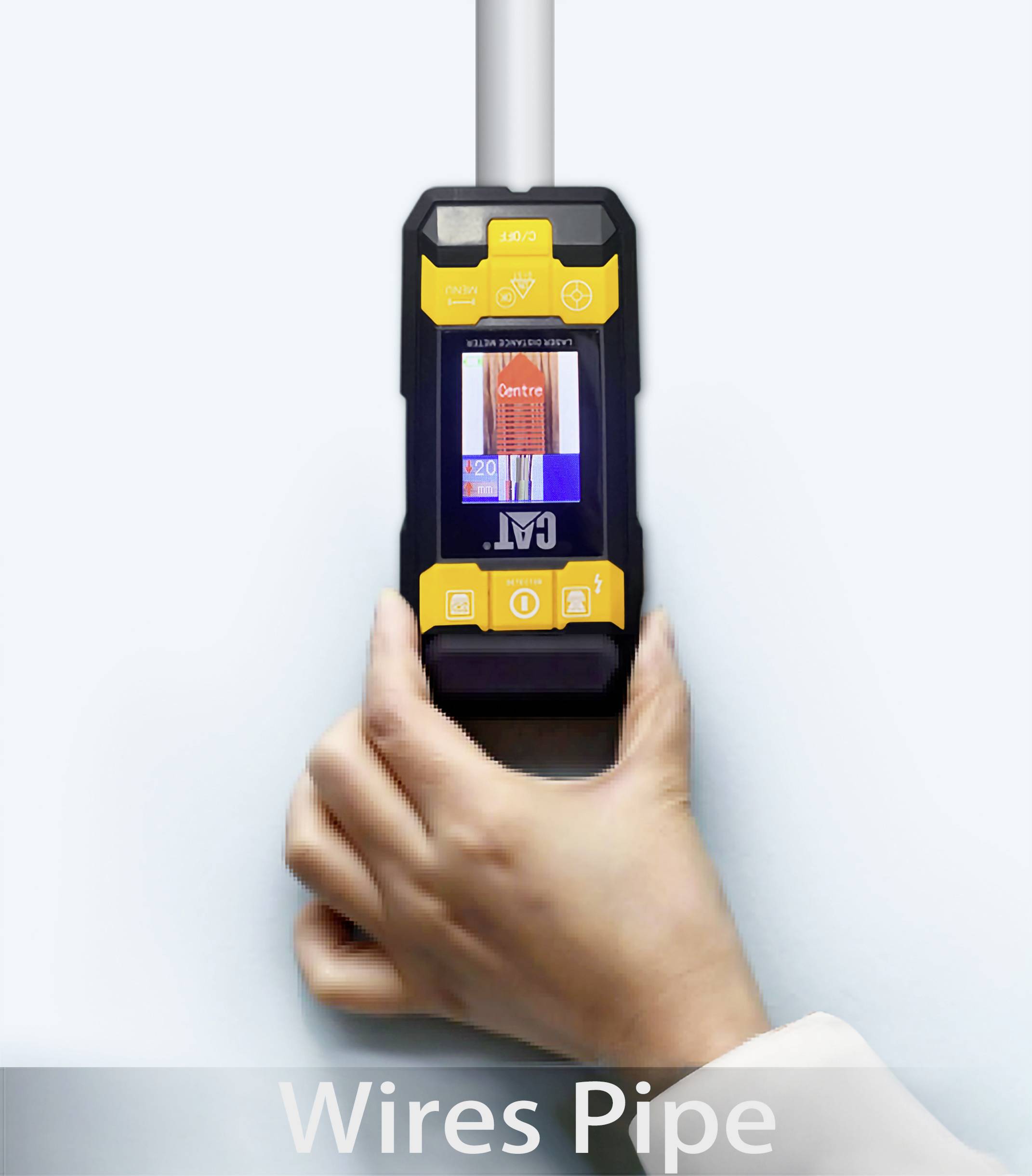 CAT 4in1 Laser-Entfernungsmesser inkl. Kreuzlinienlaser 40m