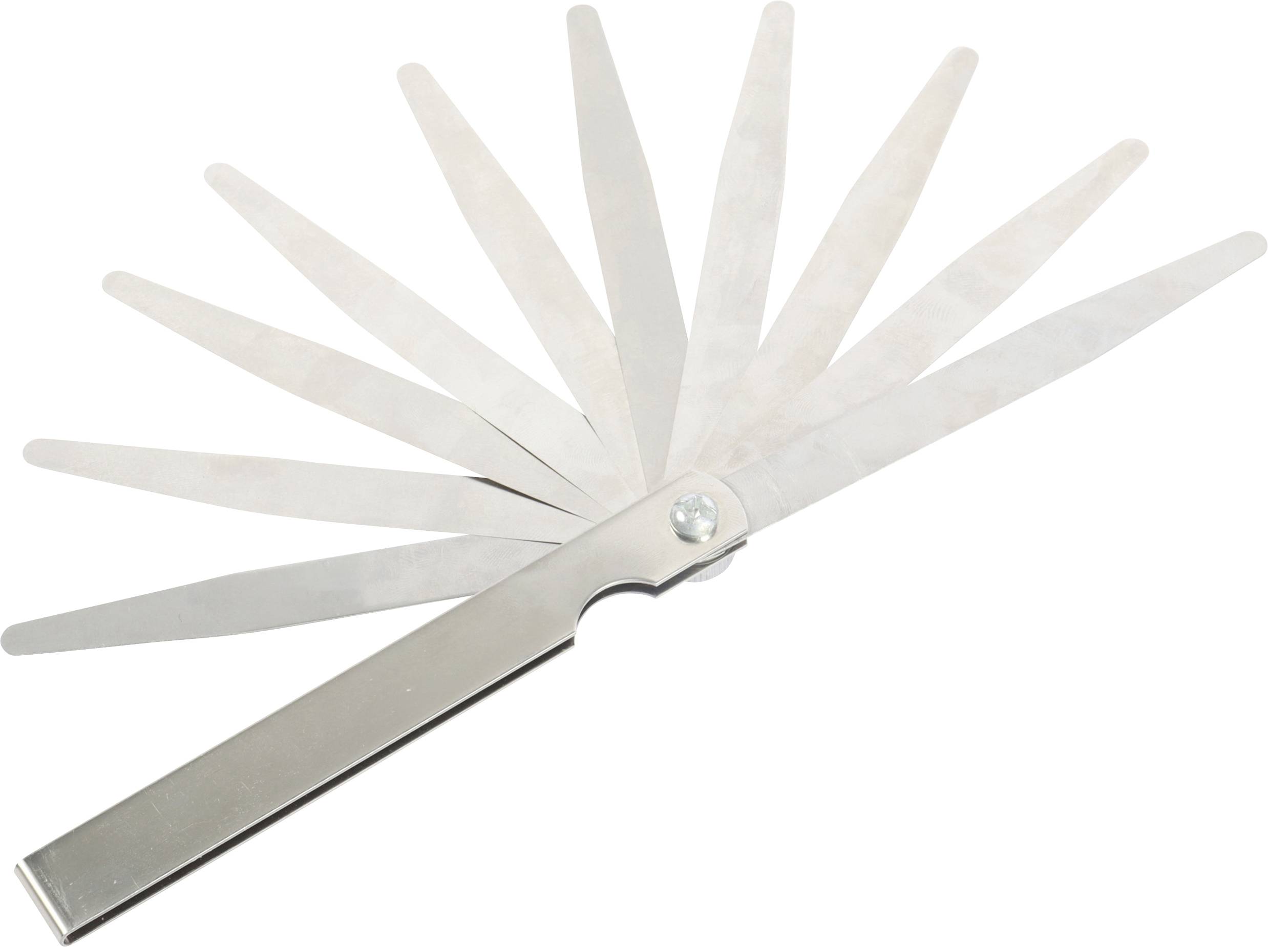 Dasqua 1817-0100 Fühlerlehre 0.02 - 1.00 mm Anzahl Blätter: 17 DIN 2275